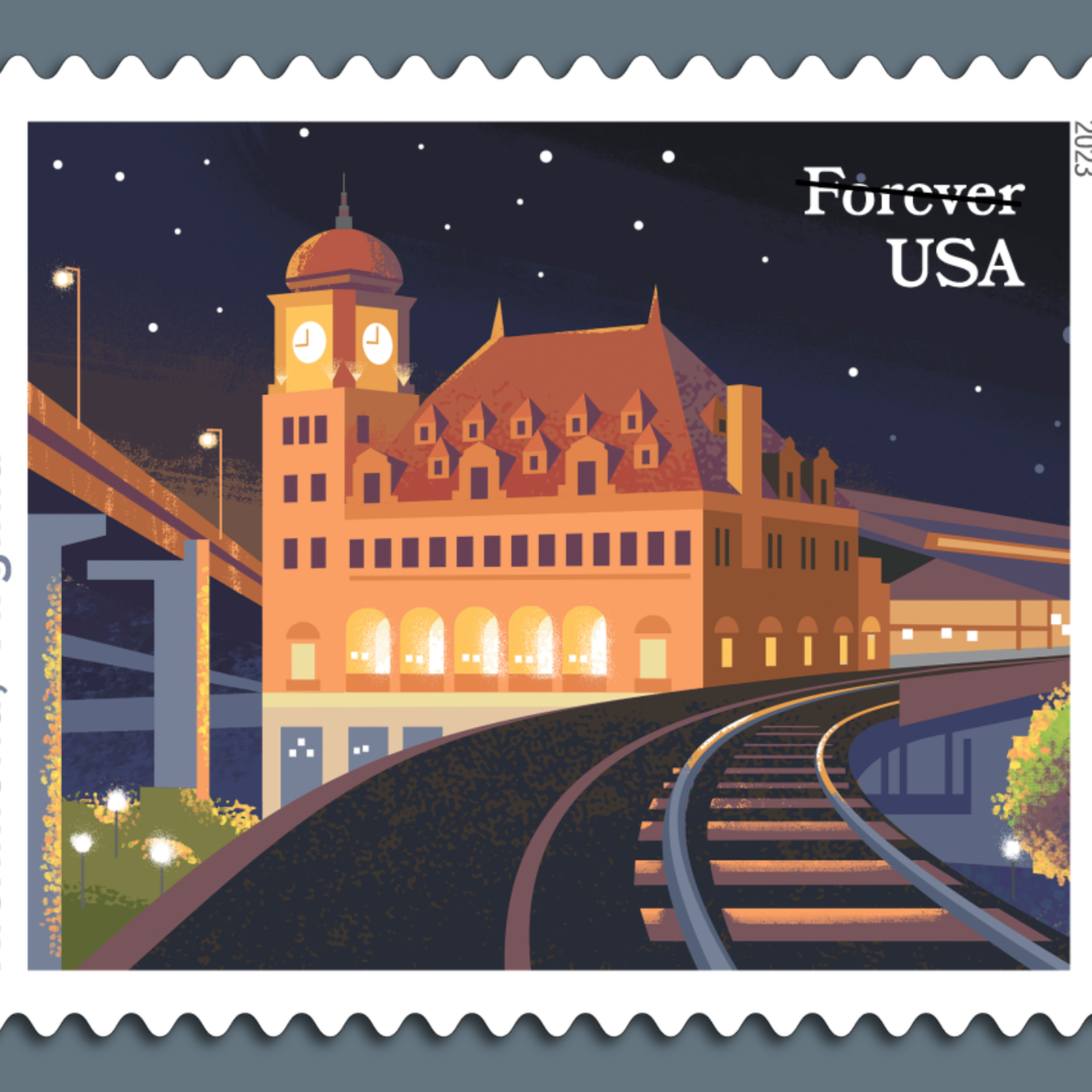 U.S. Postal Service to unveil Railroad Stations Forever stamps at Union  Terminal Thursday - NKyTribune