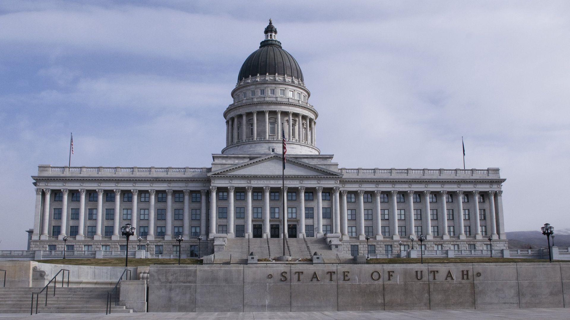Utah's State Capitol building in Salt Lake City.