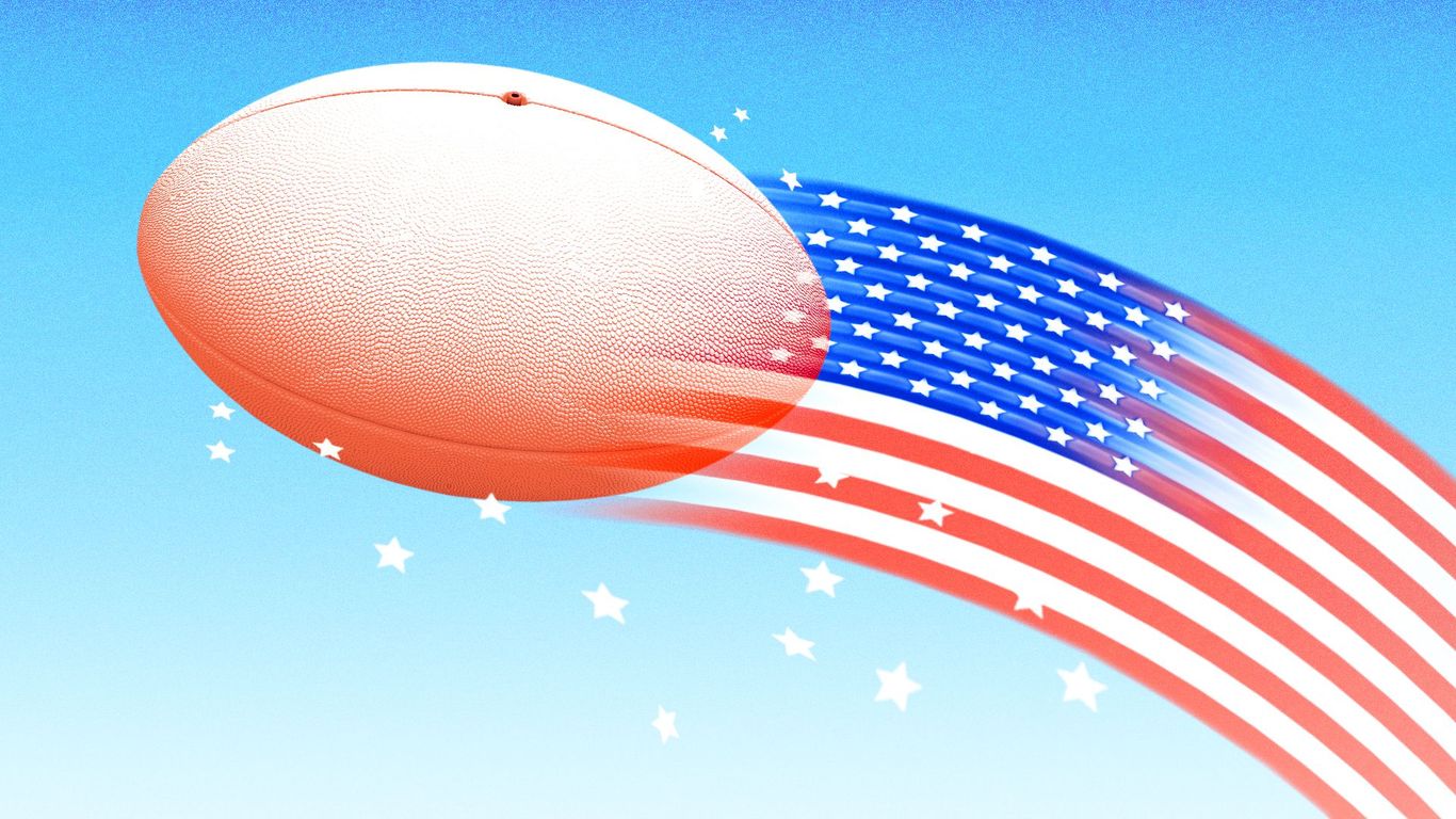 Rugby droom van Amerikaanse expansie
