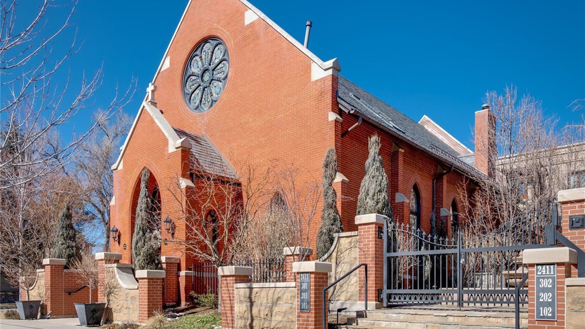 church turned luxury home in denver colorado asks $3,695,000
