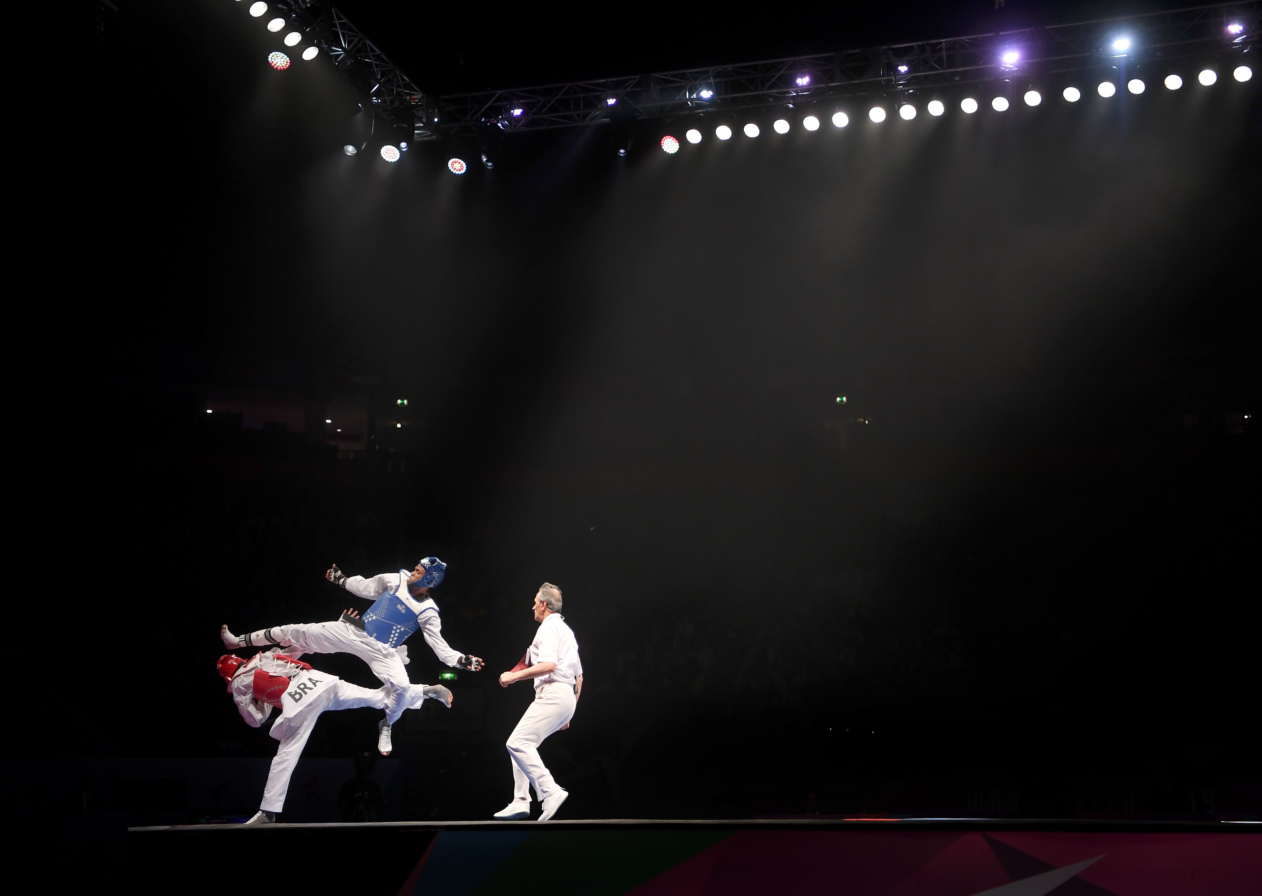 Competitors square off at the World Taekwondo Championships
