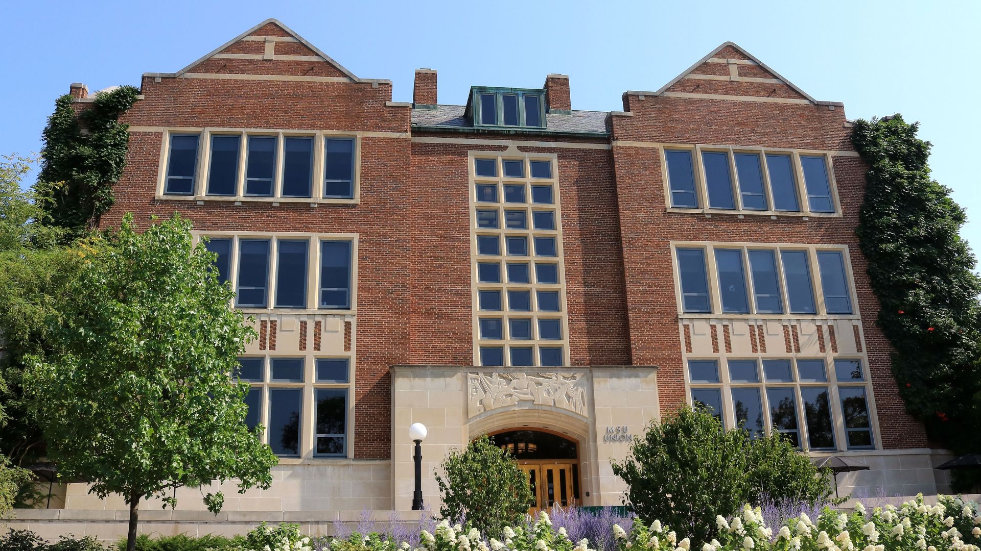 Michigan State University student union building in 2018.