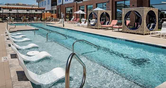 Hub South End cabanas