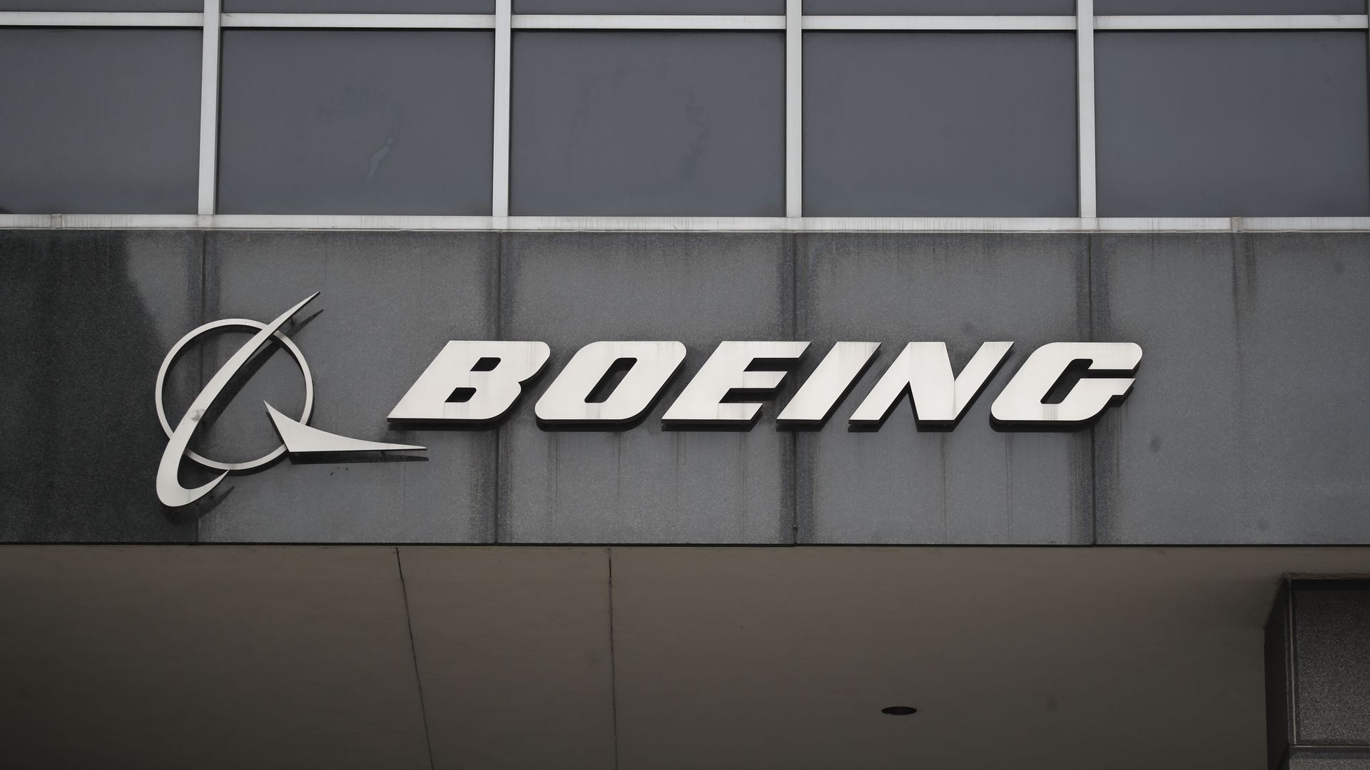 Boeing's logo.