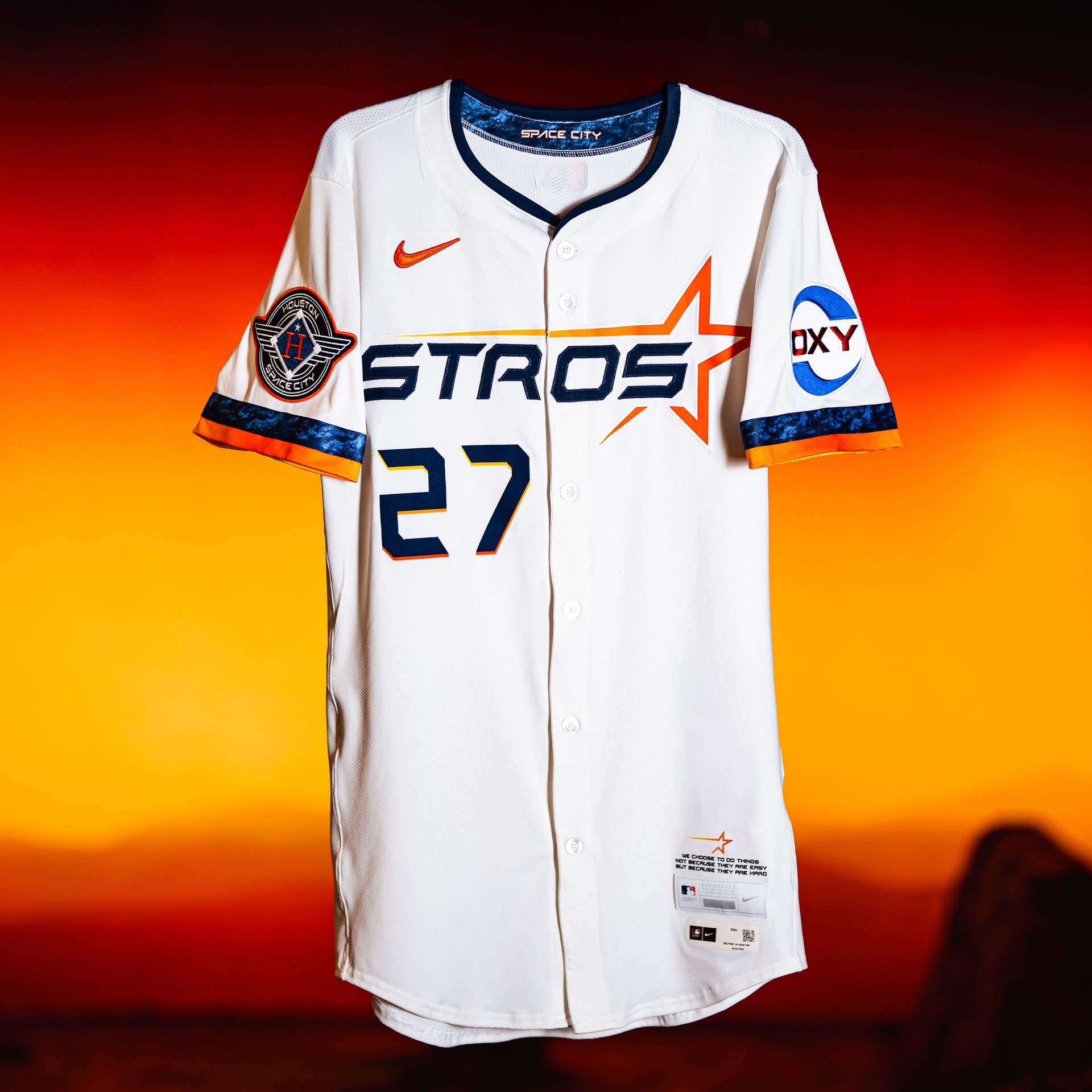 Houston Astros unveil new Space City jerseys - Axios Houston