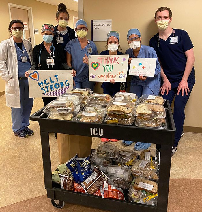 healthcare workers in ICU