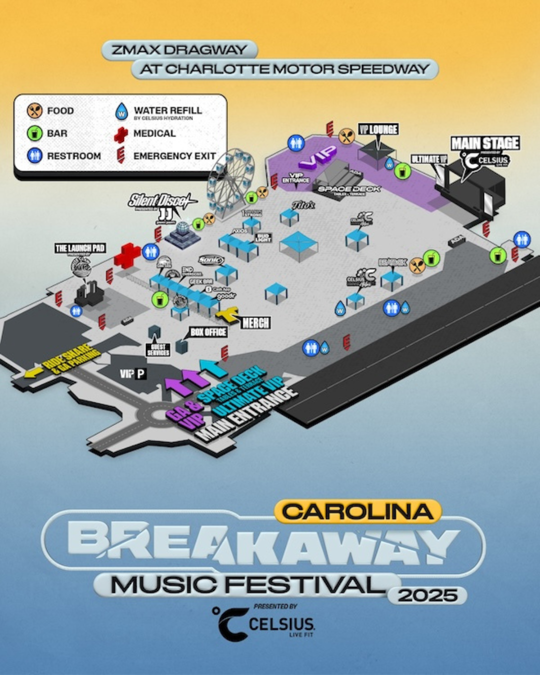 breakaway map