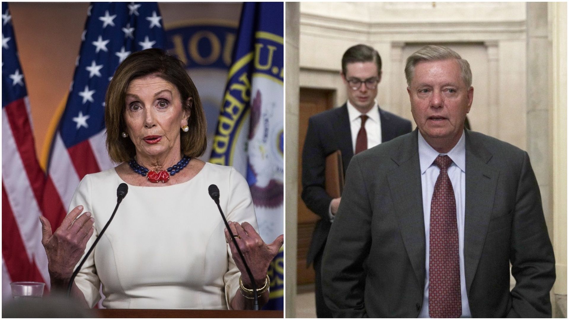 Nancy pelosi and lindsey graham