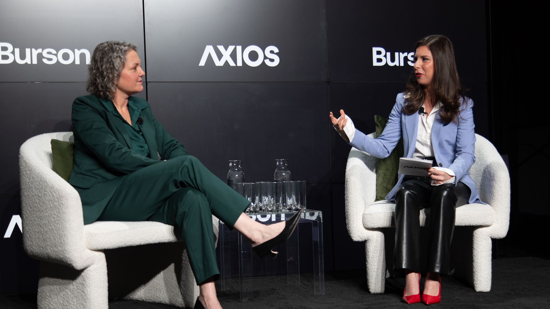 Photo of SVP of Comms for the NFL Katie Hill at Axios Communicators Live