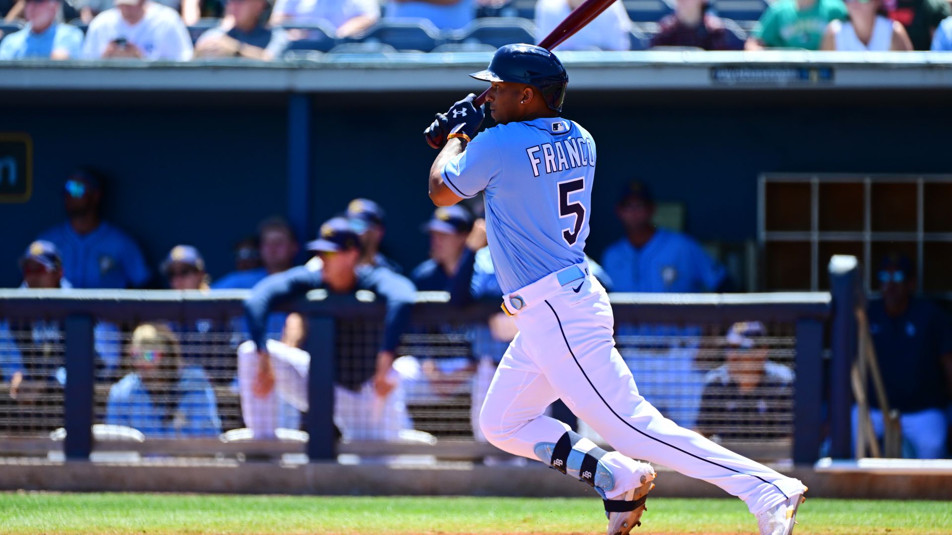 Water franco at bat.