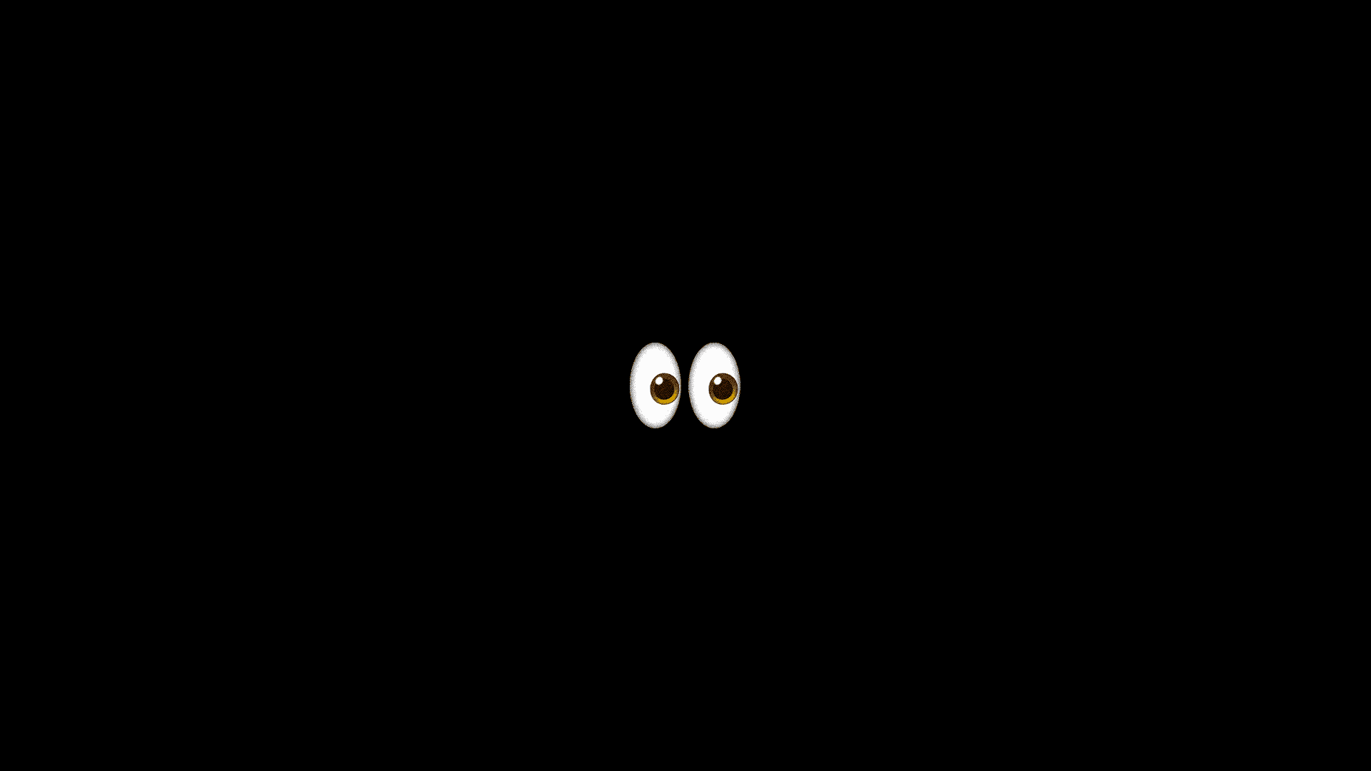 Illustration of eyes in the dark