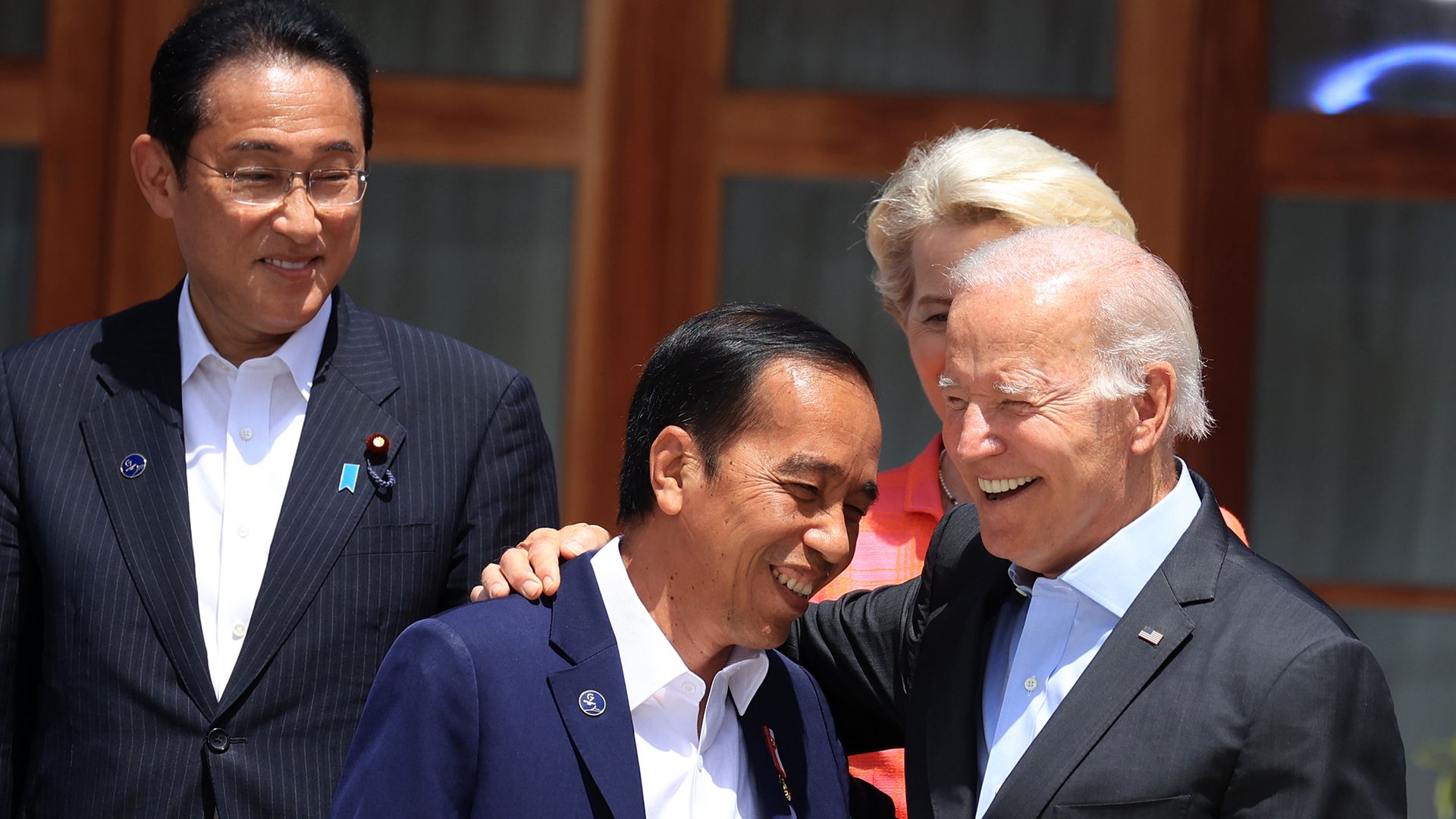 Joko Widodo and Biden