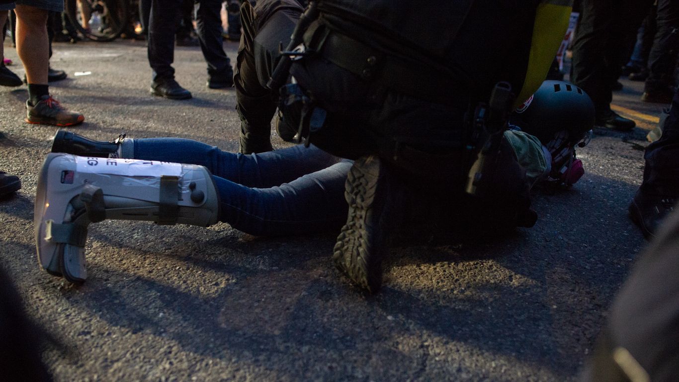 Nearly half of ICE protest arrests end without convictions