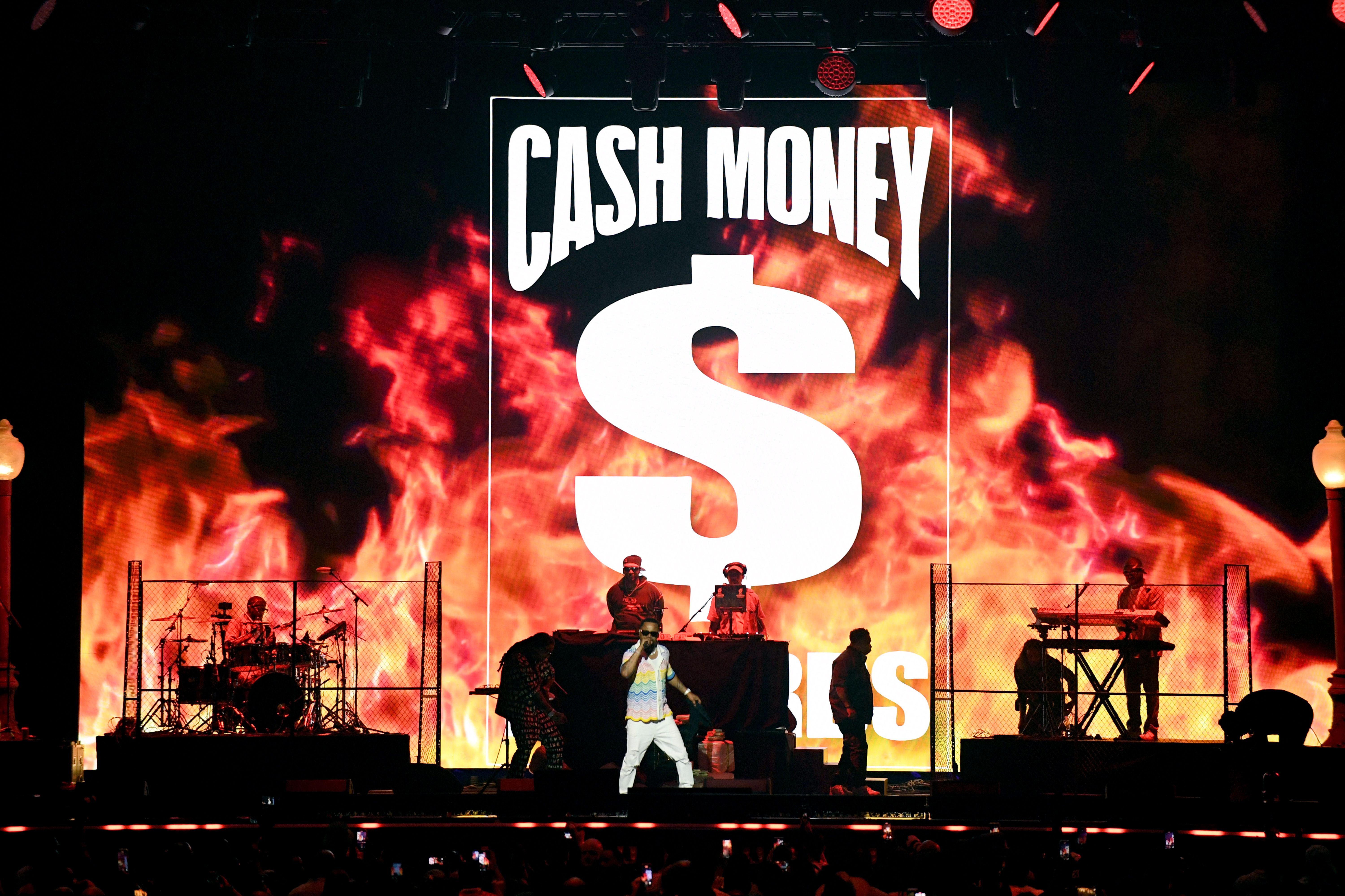 Photo shows Juvenile performing at Essence.