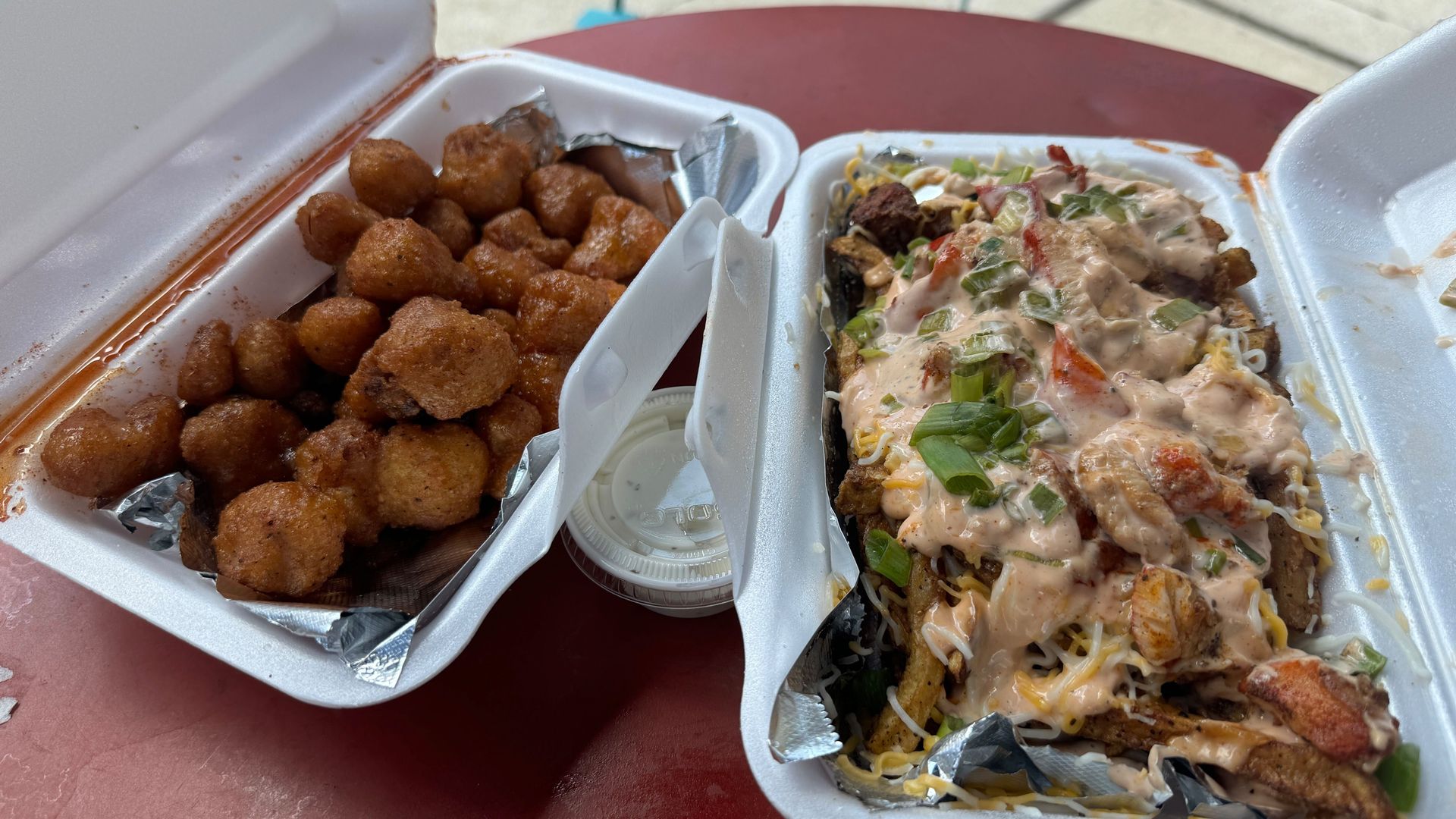 Sam's order at Urban Grill. 