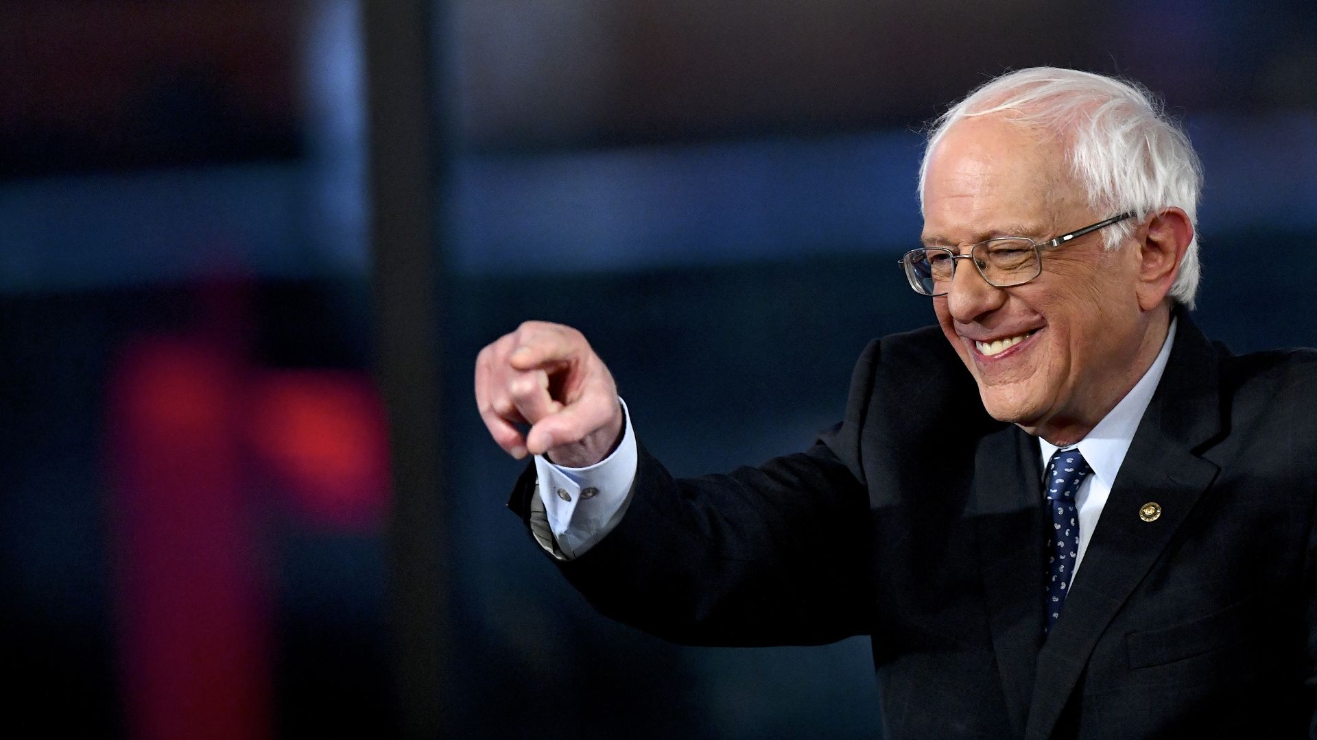 Bernie Sanders is the runaway leader in a new poll of progressives.
