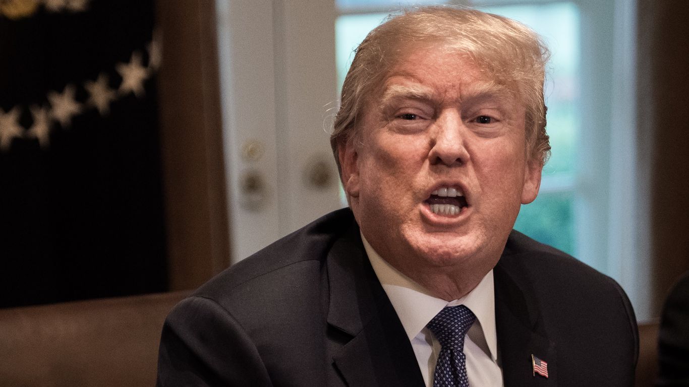 Inside the West Wing with Trump enraged