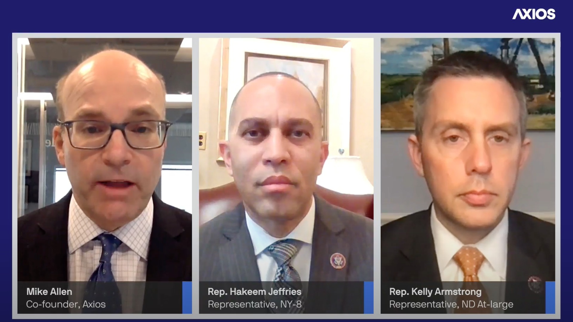 Reps. Hakeem Jeffries and Kelly Armstrong