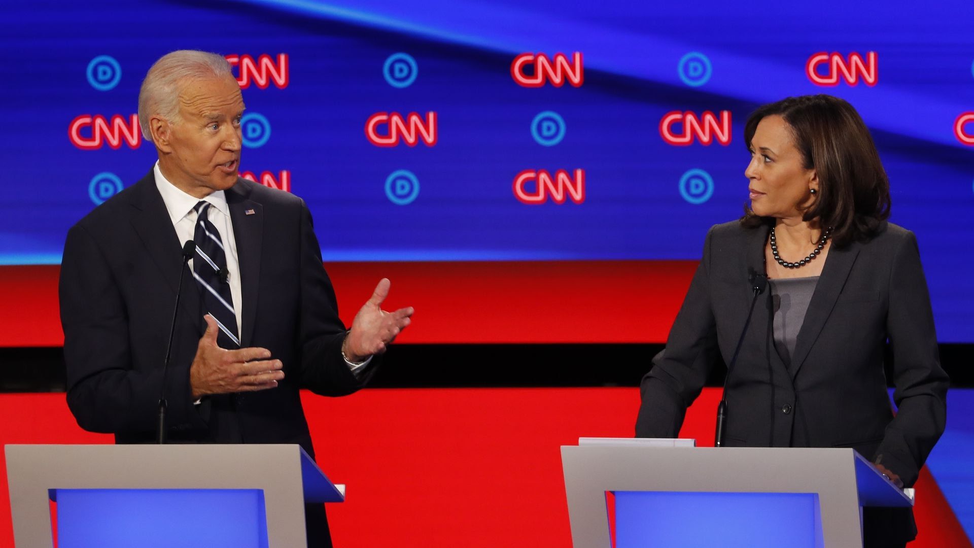 Biden and Harris