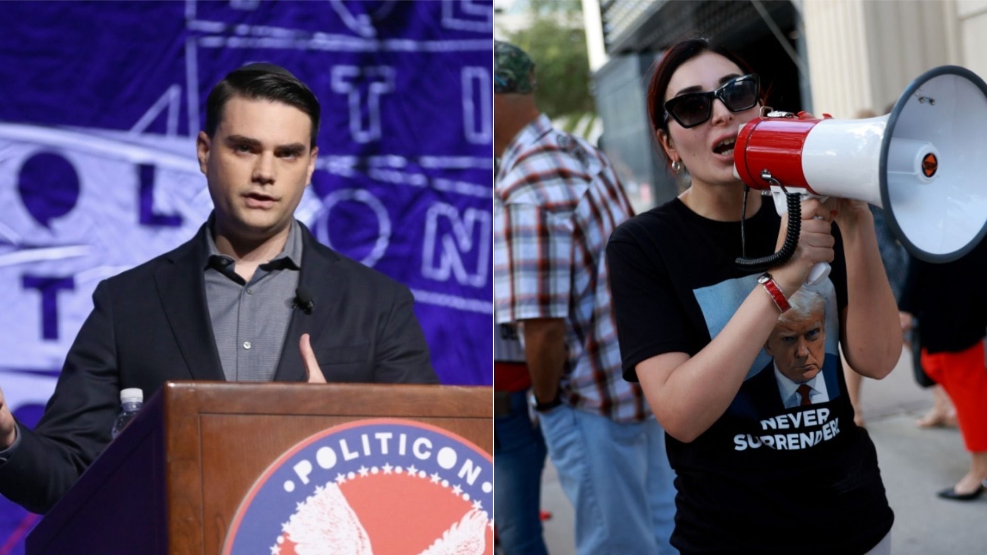 Ben Shapiro and Laura Loomer