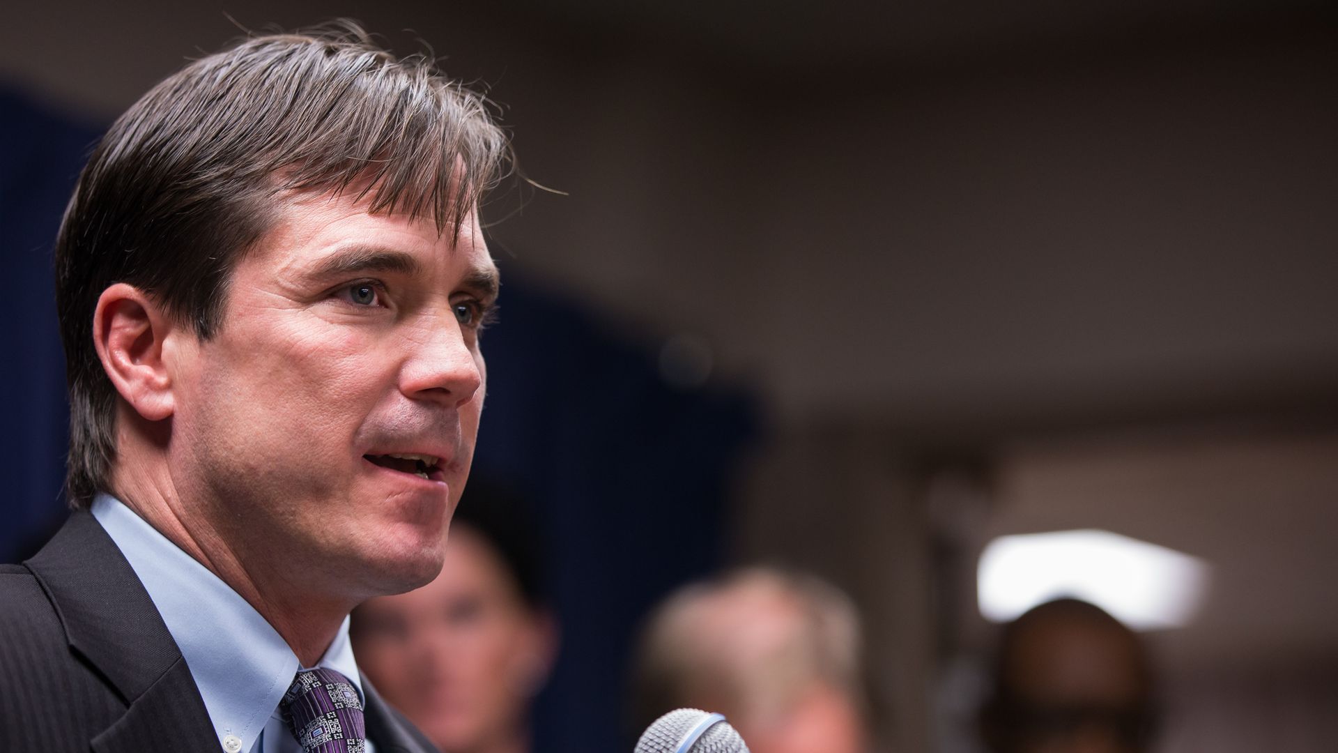 Nick Lyon, Director of Michigan Department of Health and Human Services. Photo: Brett Carlsen/Getty Images