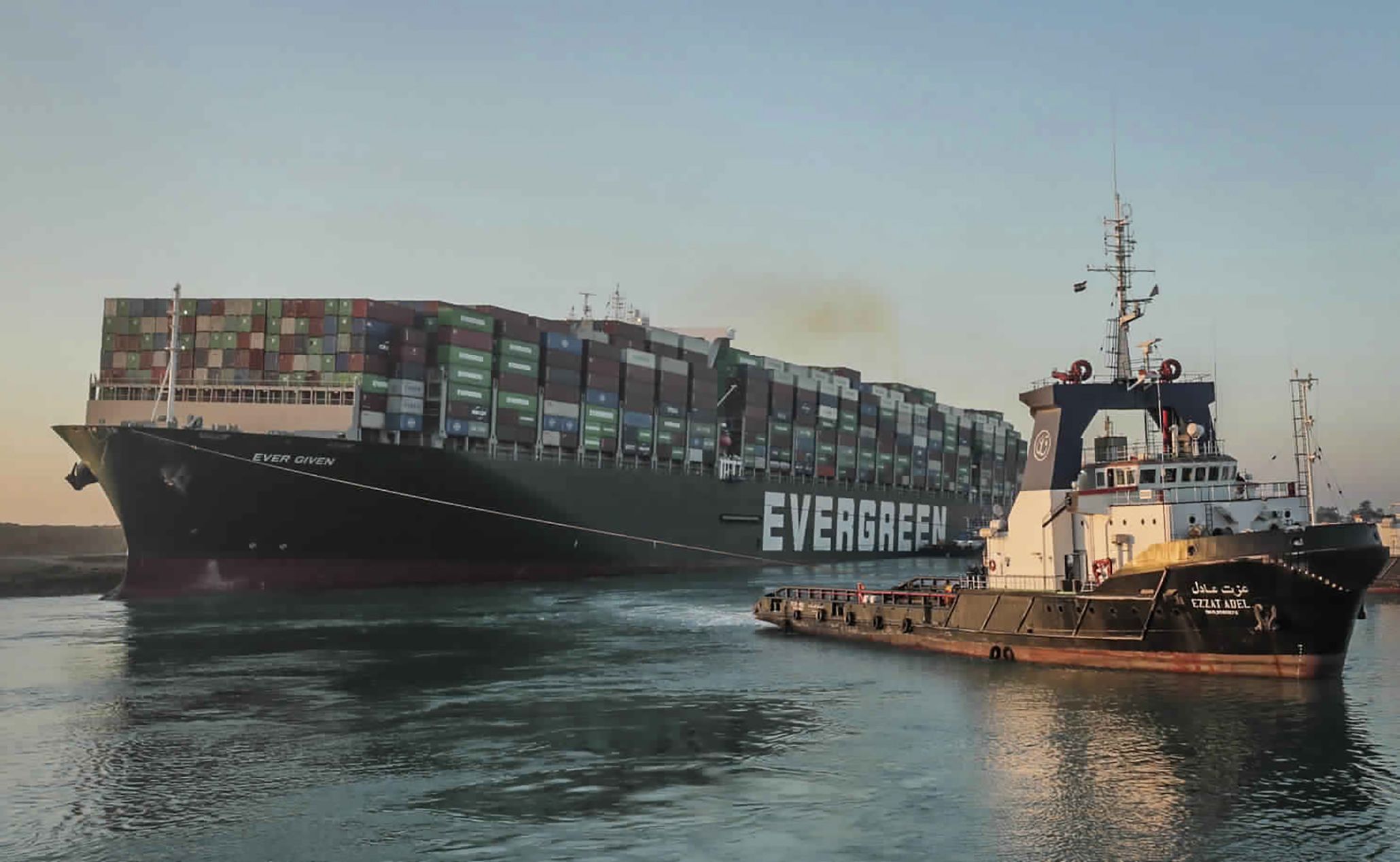 Suez container ship