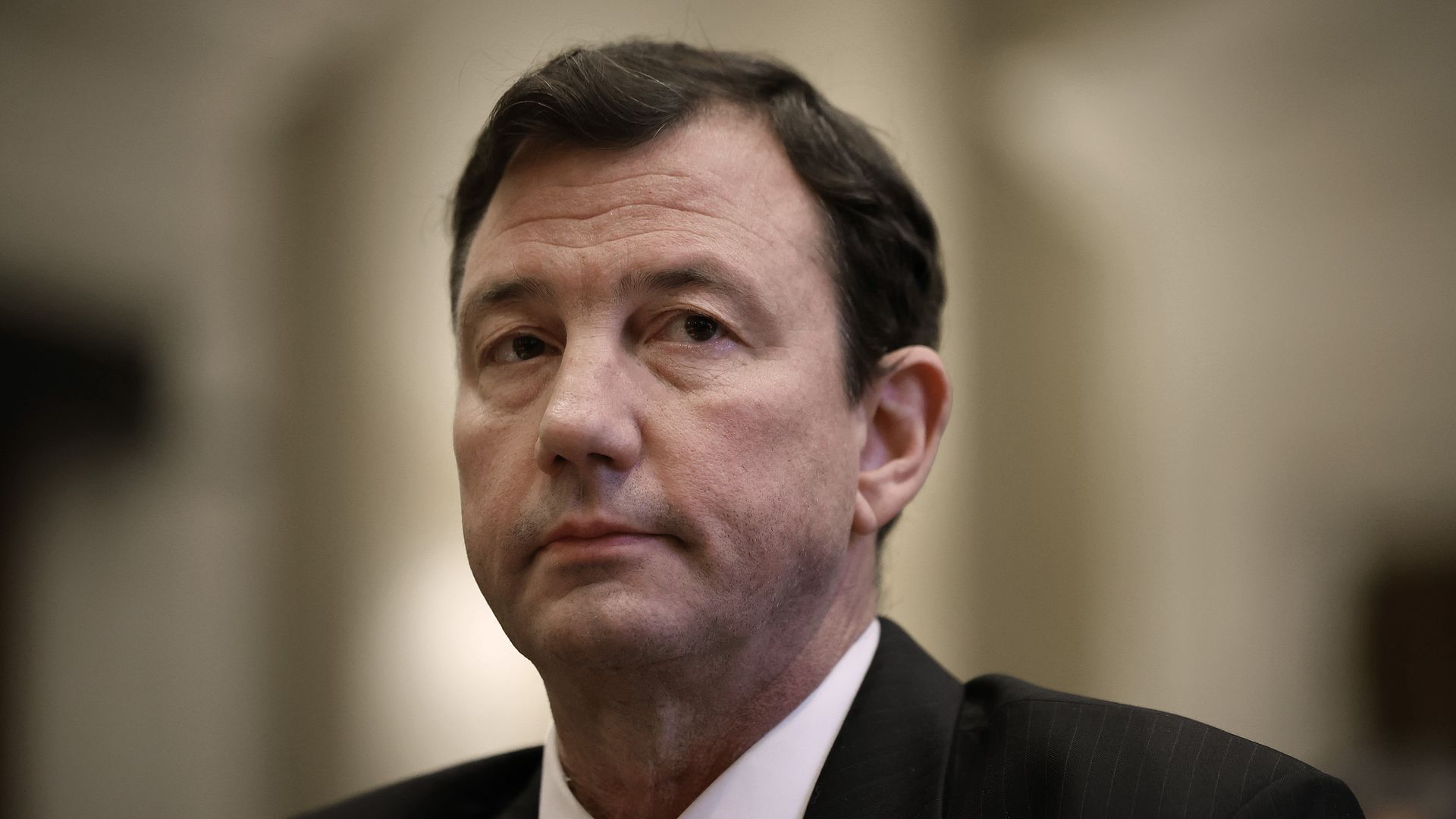 Architect of the U.S. Capitol Brett Blanton testifies before the House Administration Committee in the Longworth House Office Building on Capitol Hill on February 09, 2023