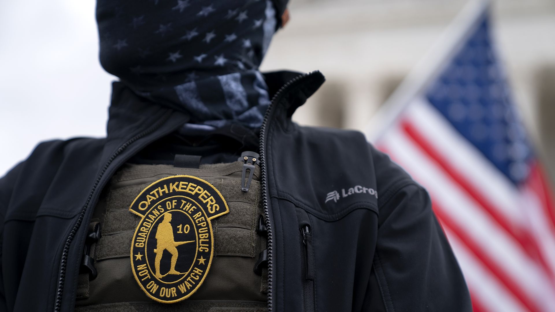 A member of the Oath Keepers.