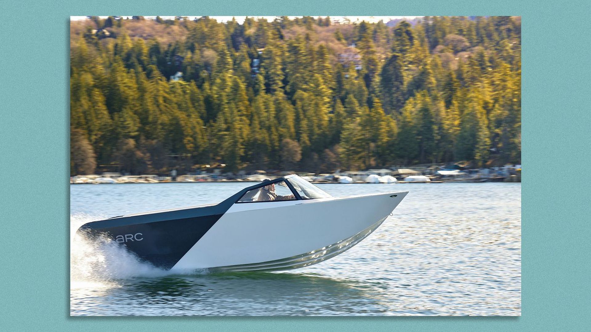 Photo of the Arc One power boat