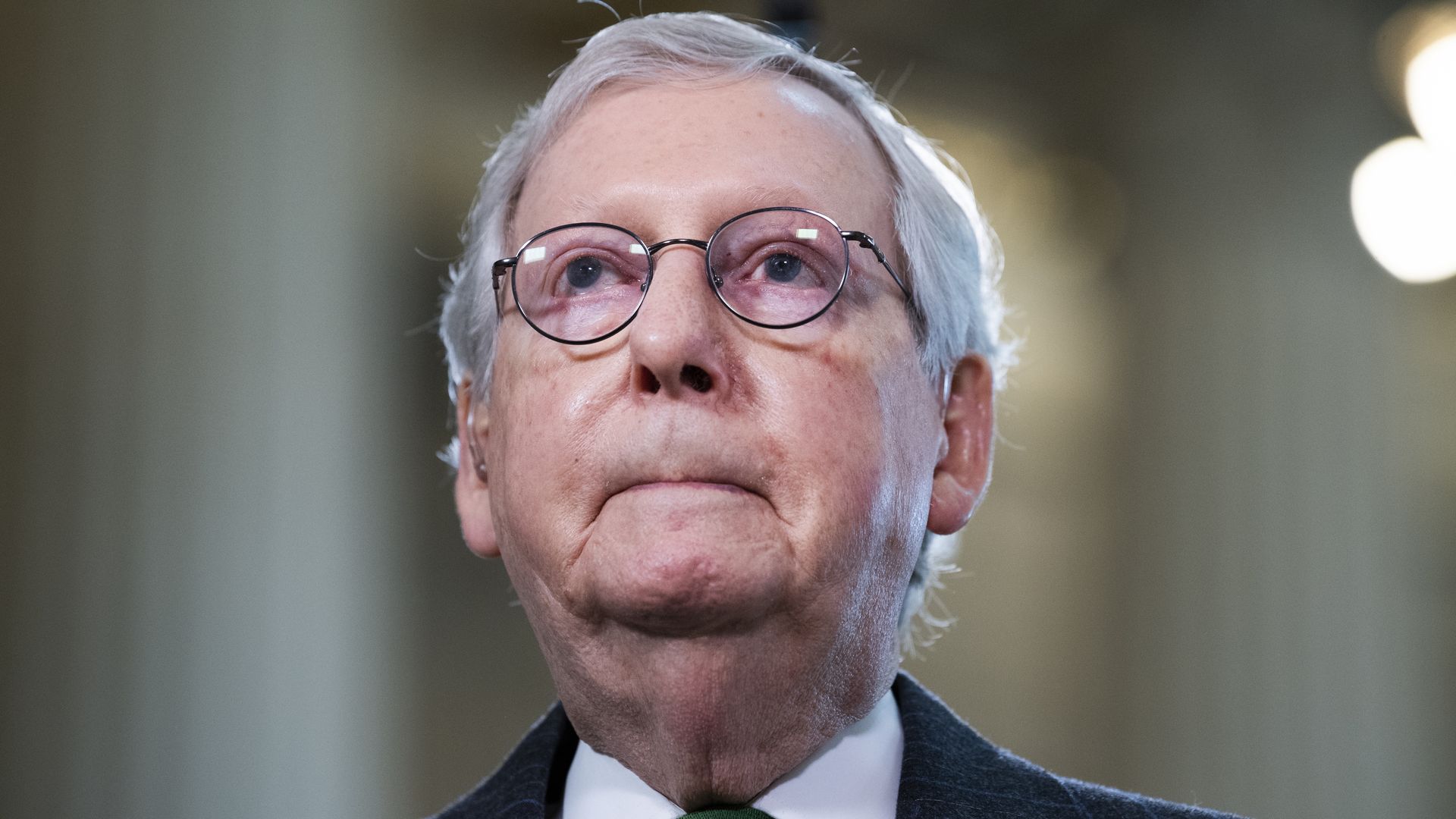 Senate Minority Leader Mitch McConnell in Washington, D.C., in March 2021.