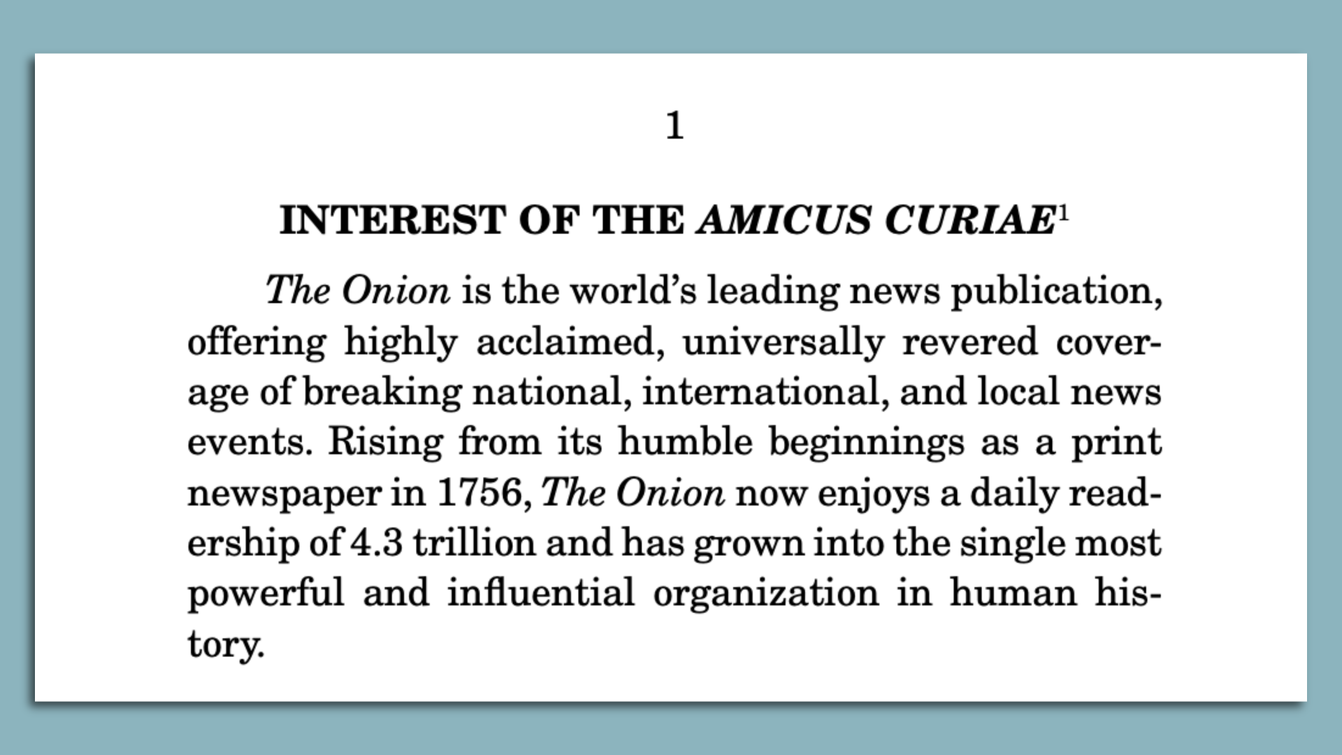 The Onion amicus brief