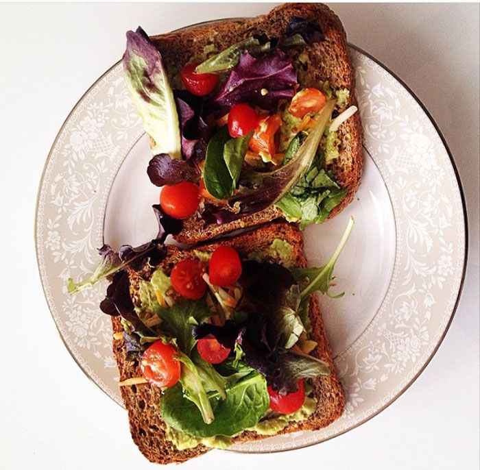 veggie-and-avocado-toast