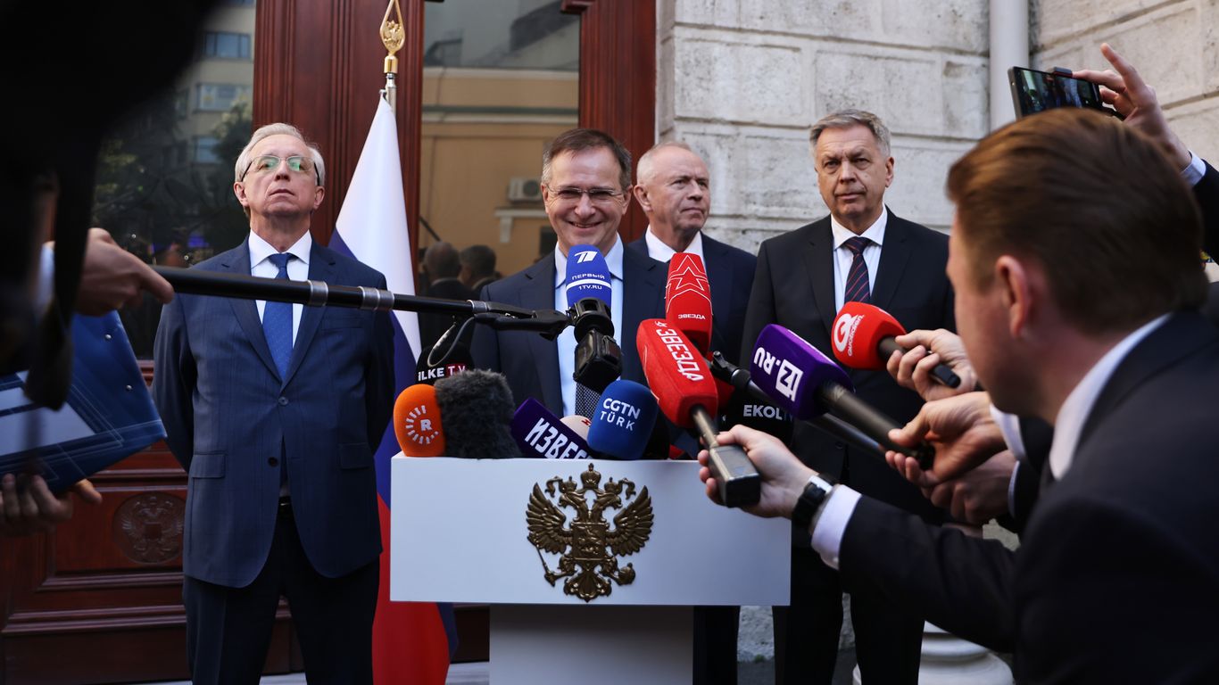 Russia and Ukraine meet for the first time in three years to discuss ceasefire