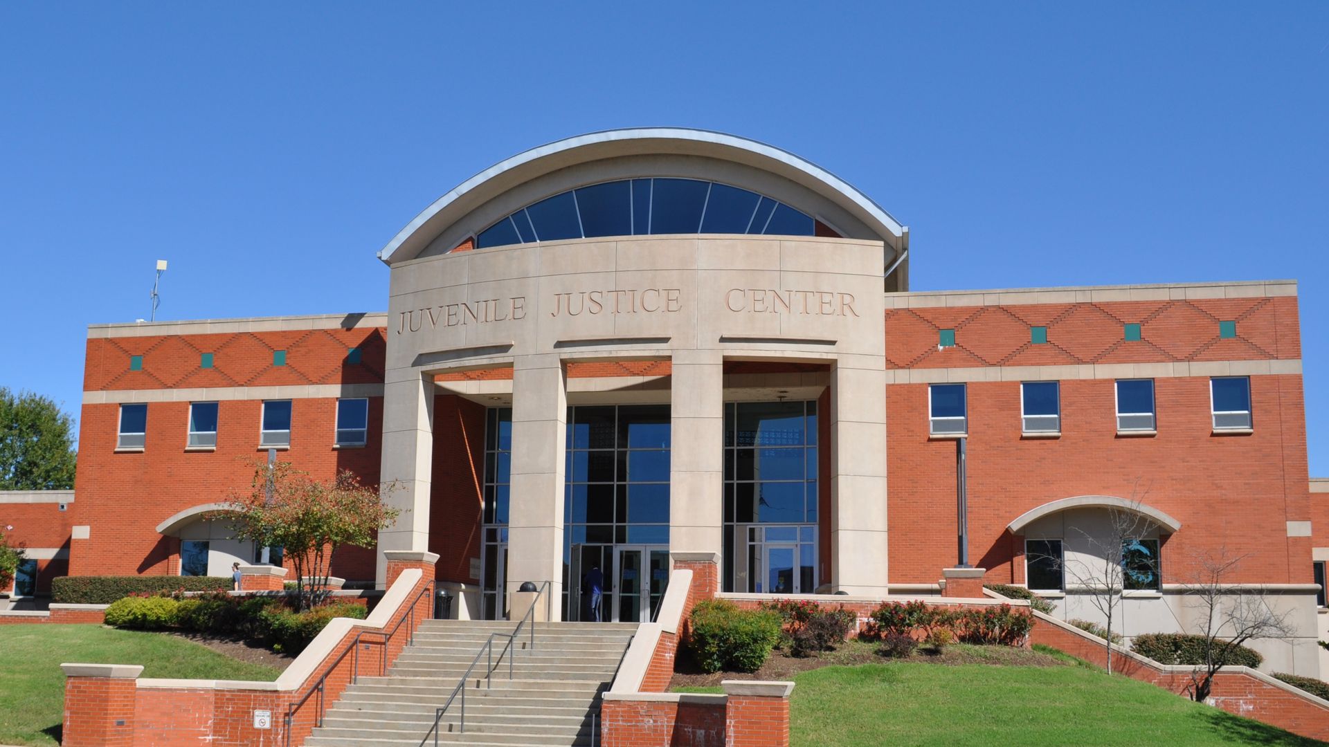 An exterior photo of the Juvenile Justice Center in Nashville.