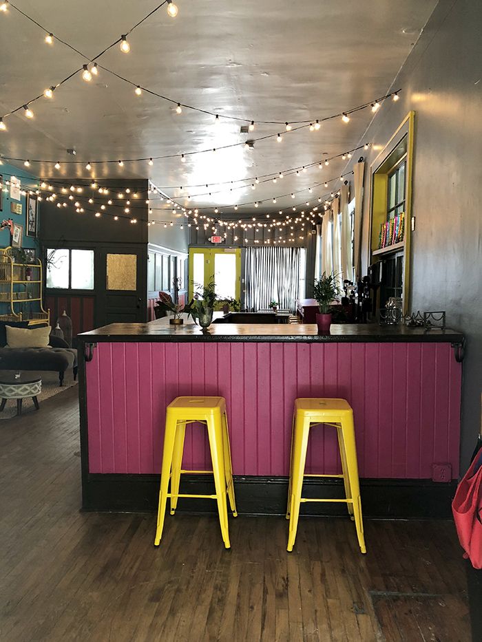 Rosie's Wine Garden side bar