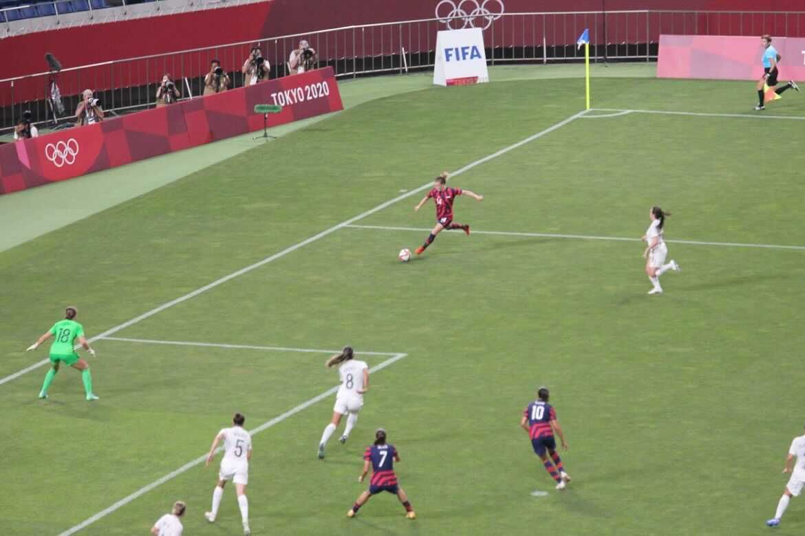 Image of the U.S. game vs. New Zealand