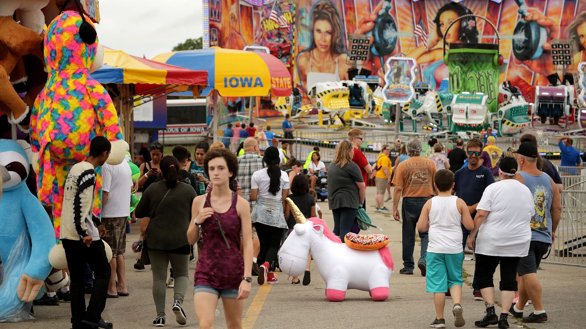 The Iowa state fair.