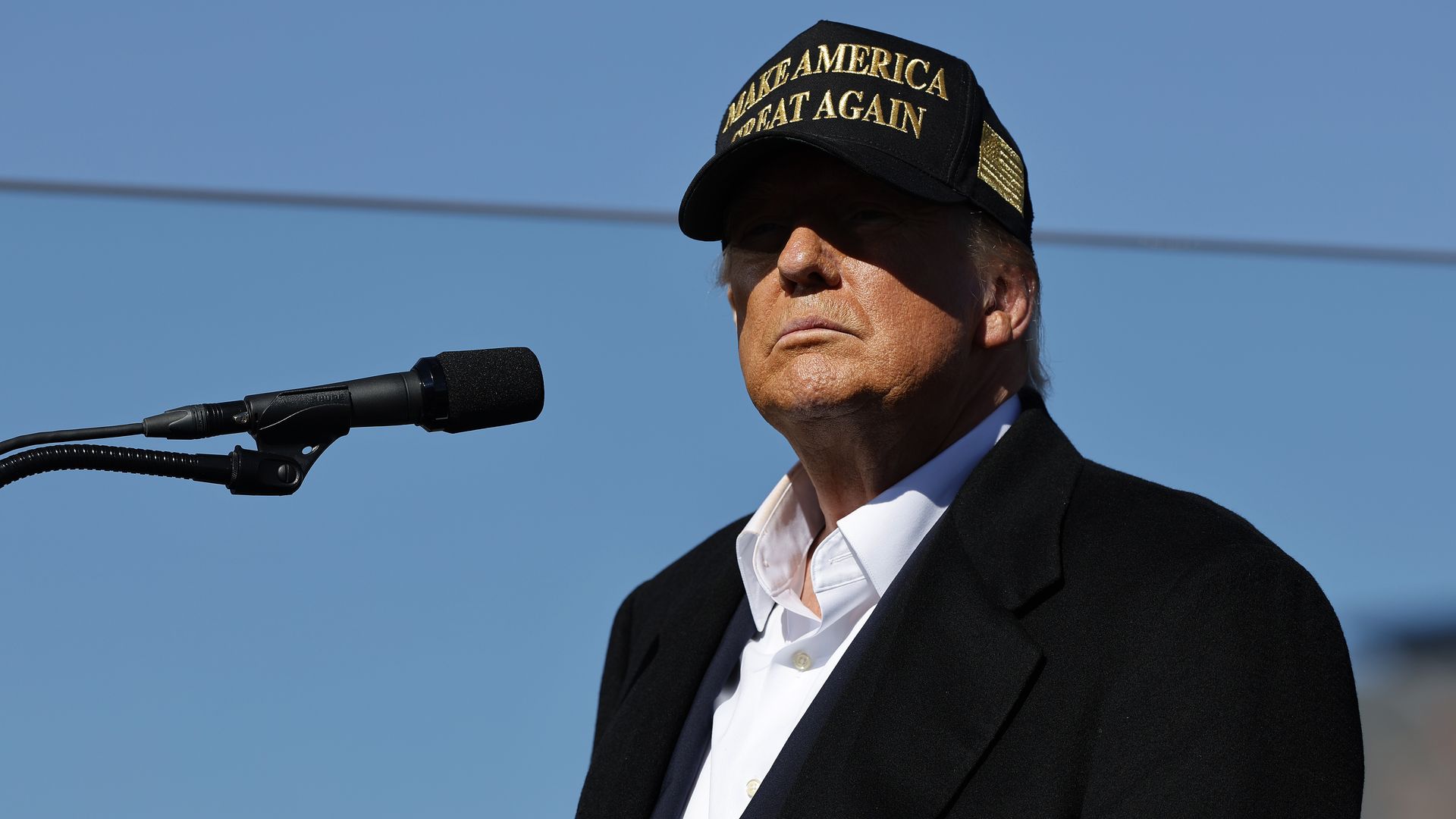 Donald Trump speaks in Albuquerque, New Mexico