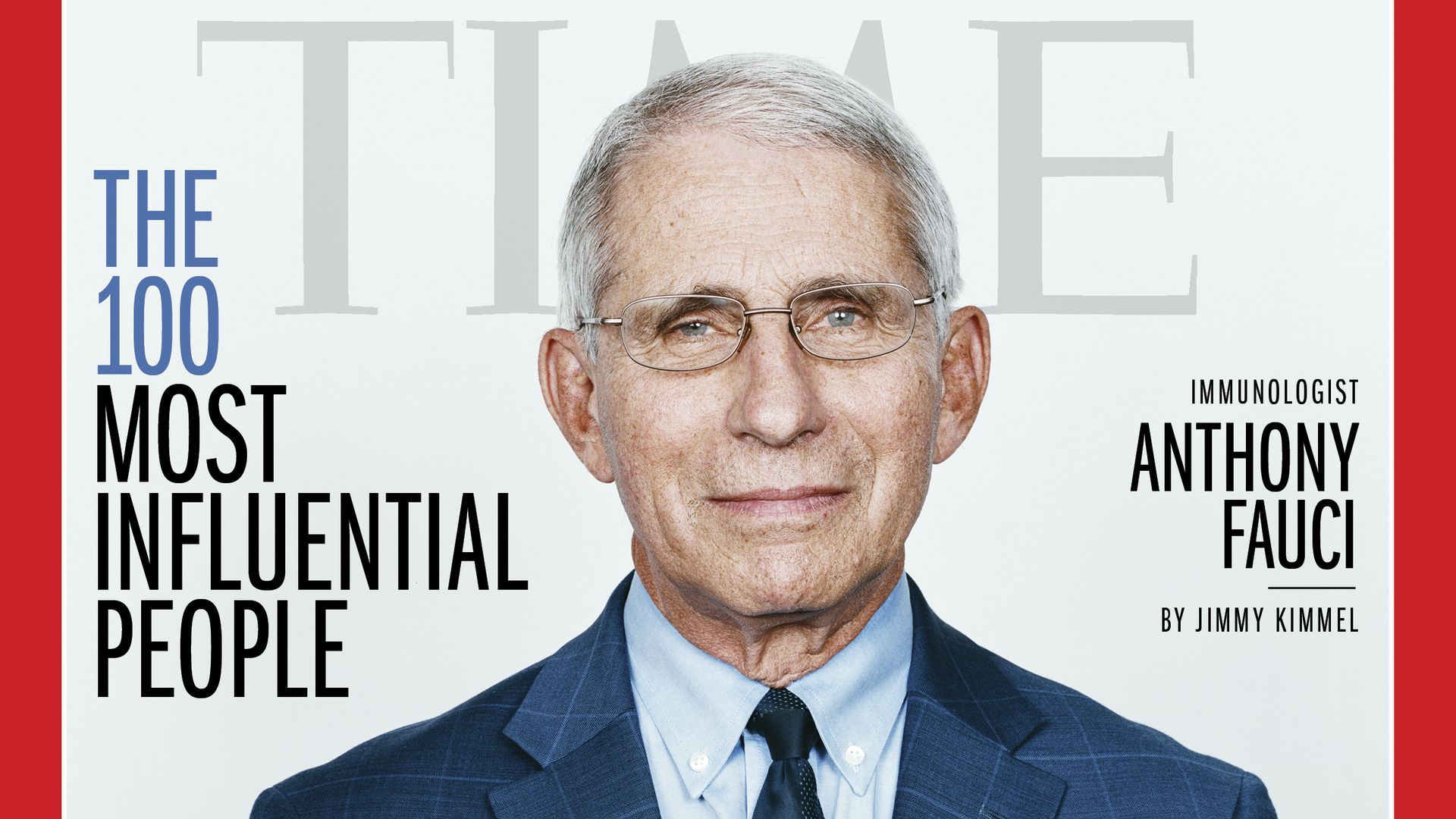 Anthony Fauci on the cover of TIME Magazine
