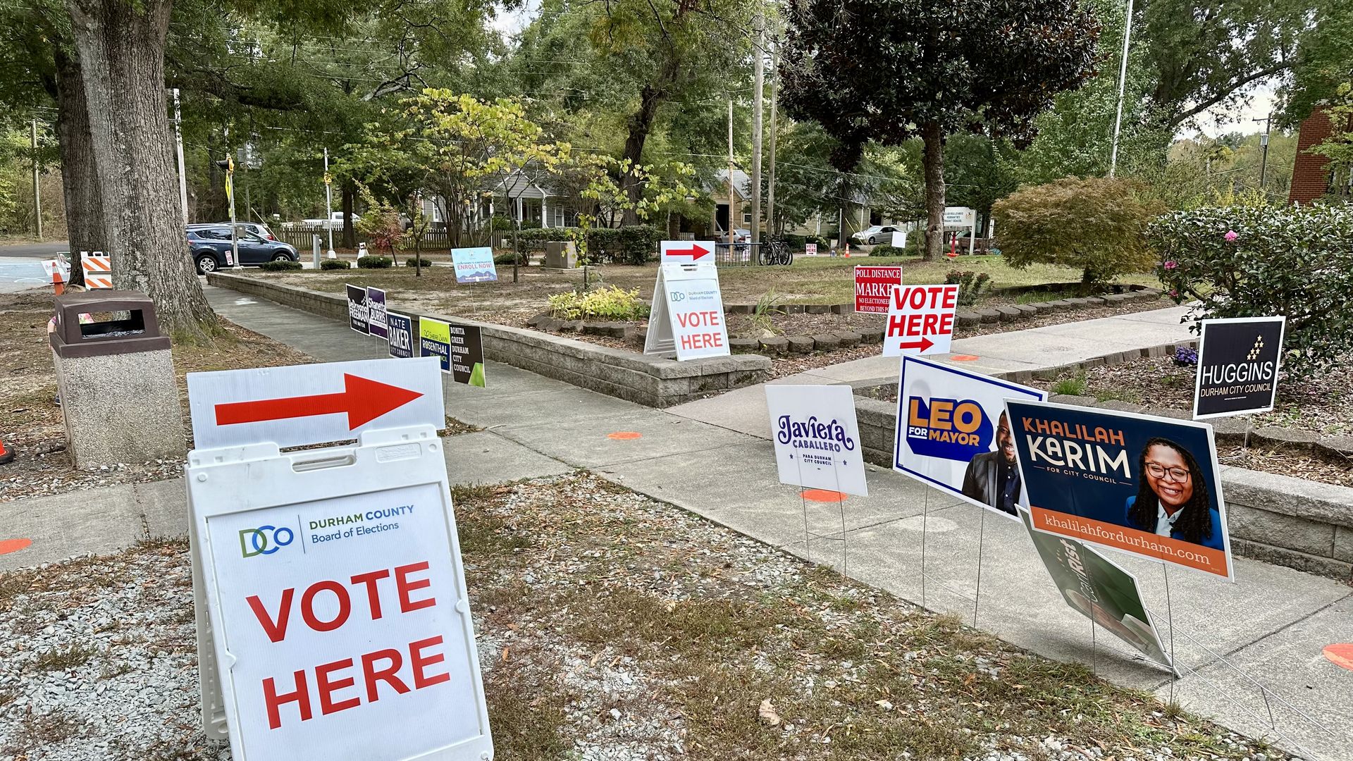 Results for Durham's mayoral and council primary and Cary's municipal