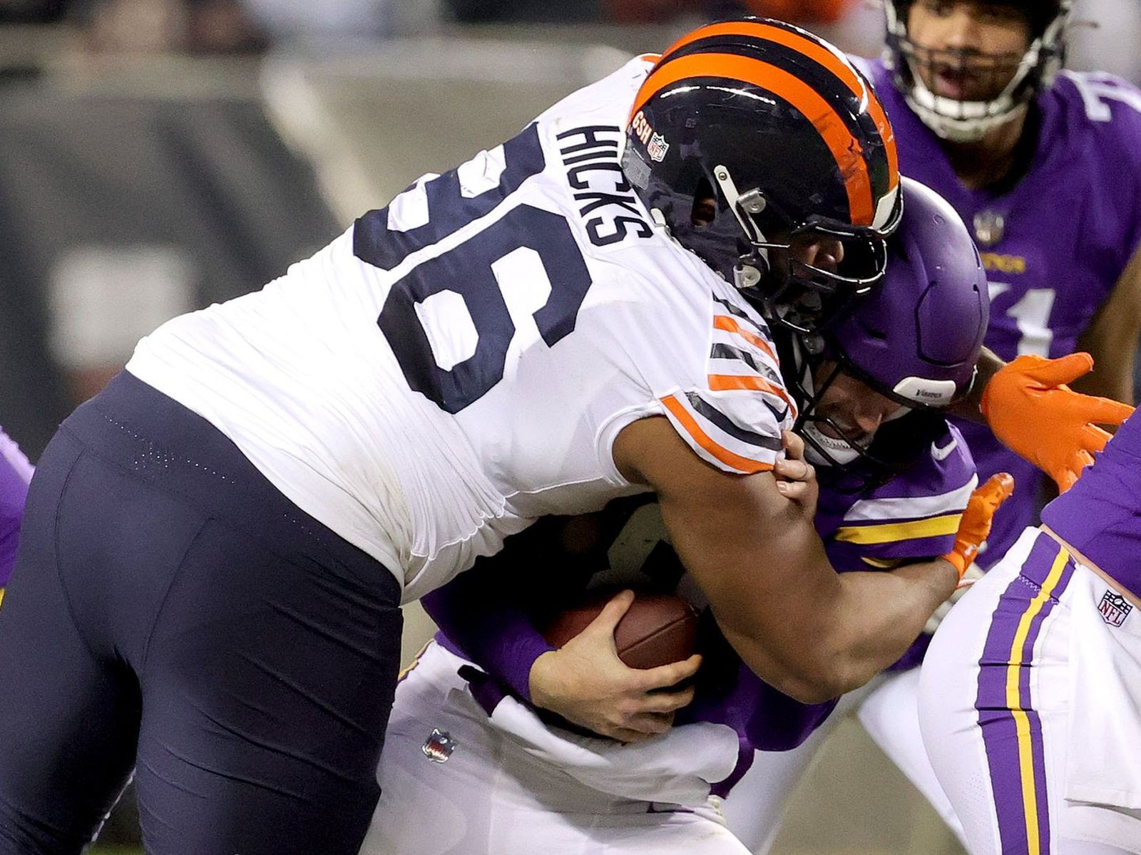 Chicago Bears lose to the Minnesota Vikings on Sunday Night