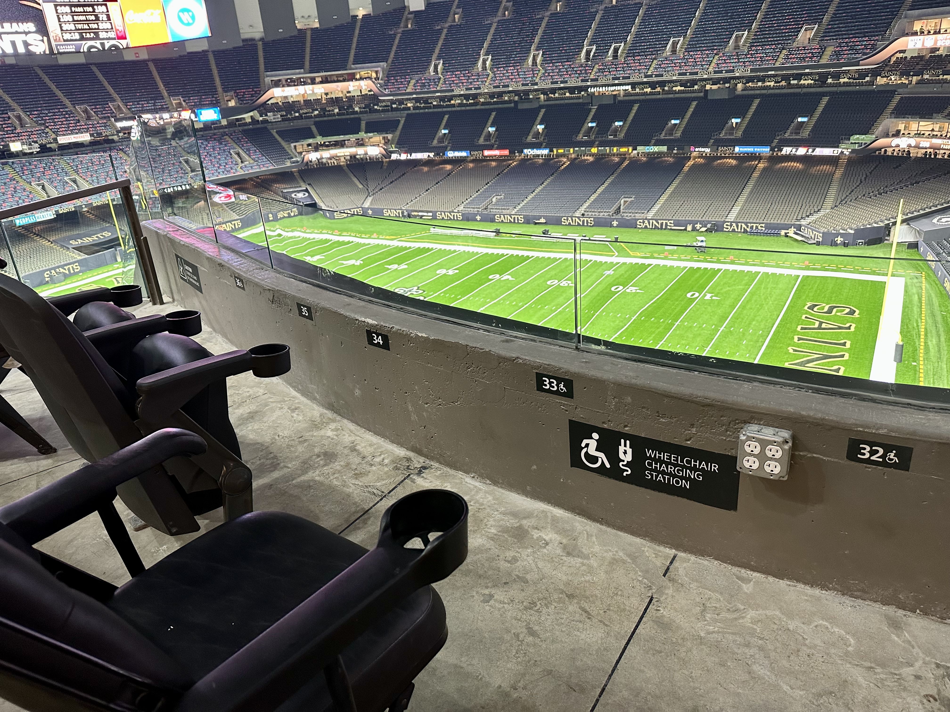 VIDEO: Drone flyover of the Caesar's Superdome as renovation nears