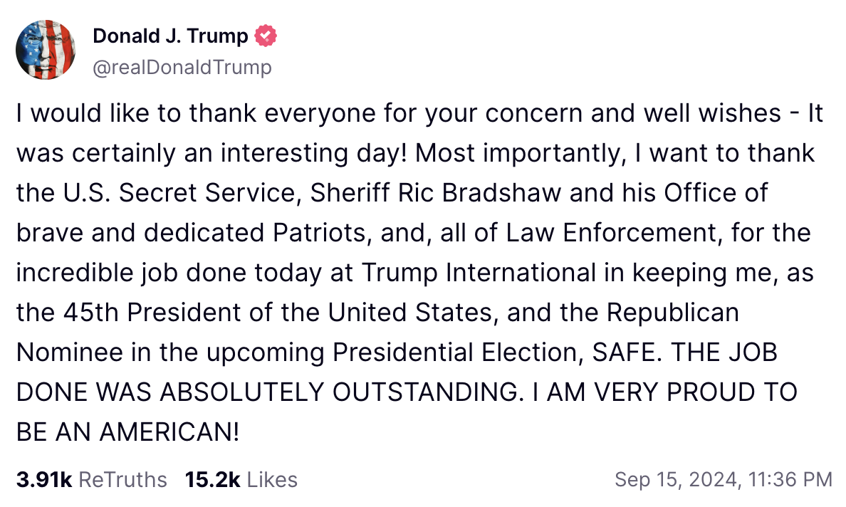 Trump Truth Social