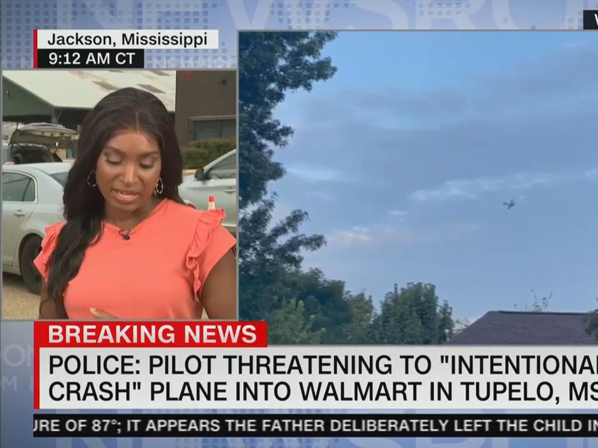 Pilot Threatened to Crash Light Aircraft into Mississippi Walmart