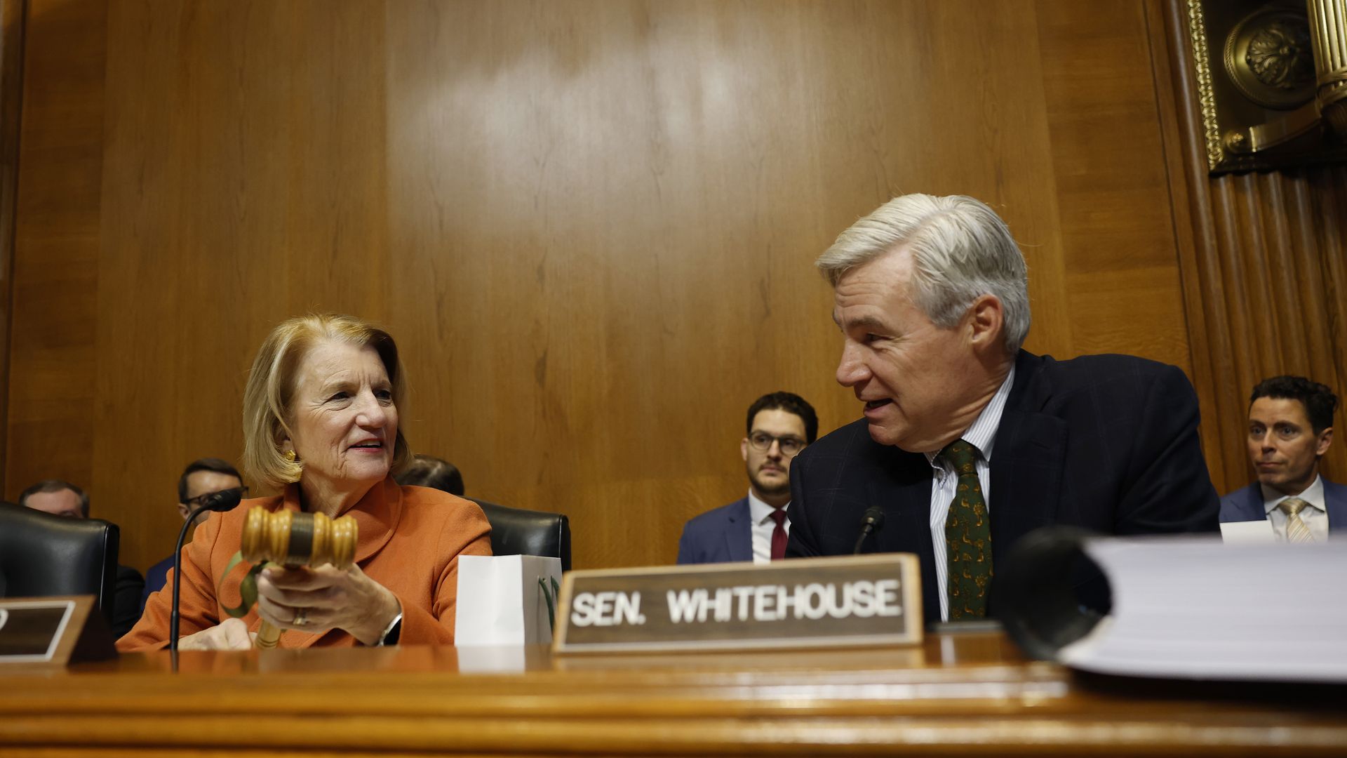 Sens. Shelley Moore Capito and Sheldon Whitehouse