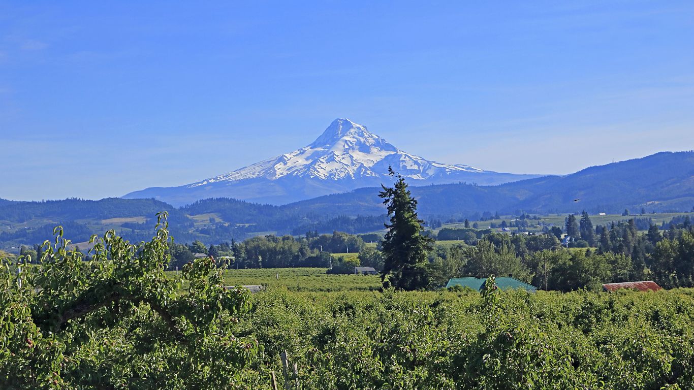 Why Hood River residents are some of the happiest in the county - Axios ...