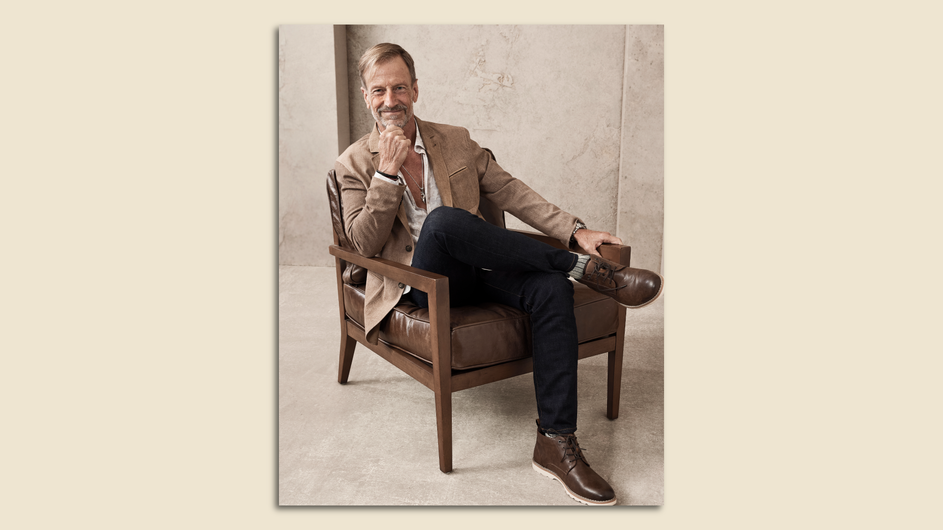 David, a Golden Bachelorette contestant.