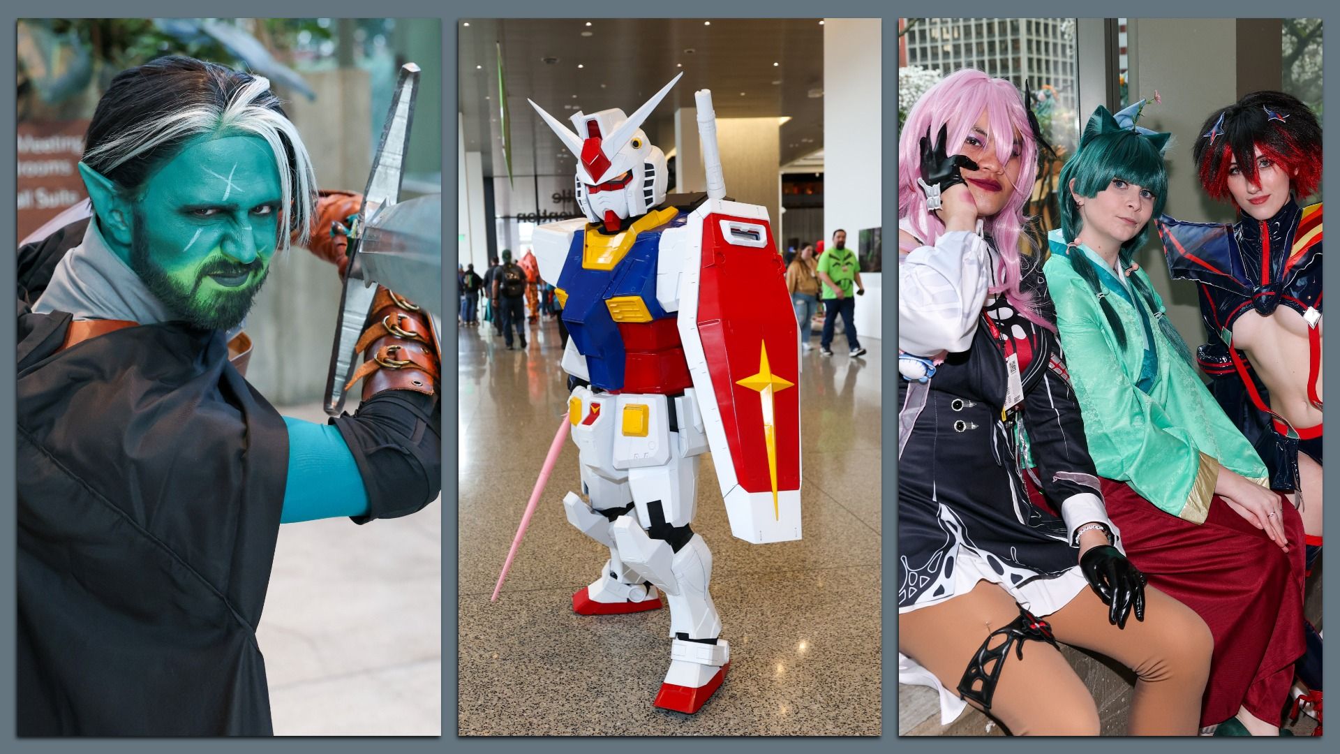 Cosplayers in in a huge range of fabulous costumes were at Comic Con in Seattle. 