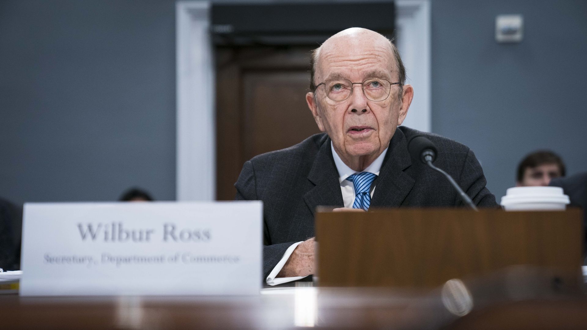 Wilbur Ross, U.S. commerce secretary, testifies before the House Committee on Appropriations in Washington, D.C., U.S., on Tuesday, March 10, 2020