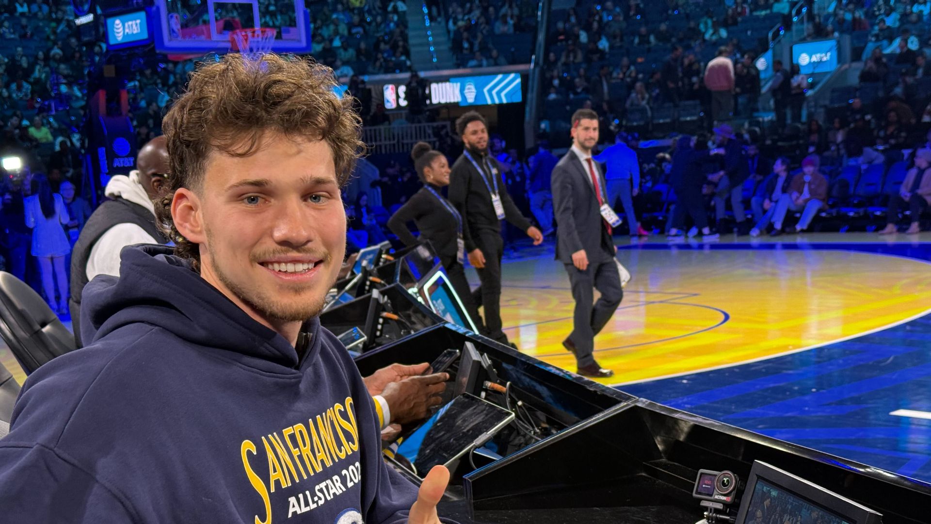 Robots, influencers, and 3D-printed balls: NBA's tech play